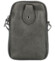 Dámska crossbody kabelka tmavostrieborná - MaxFly Tiffara