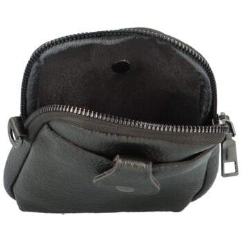 Dámska crossbody kabelka tmavostrieborná - MaxFly Tiffara