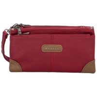 Dámska crossbody kabelka tmavočervená - MaxFly Kandes
