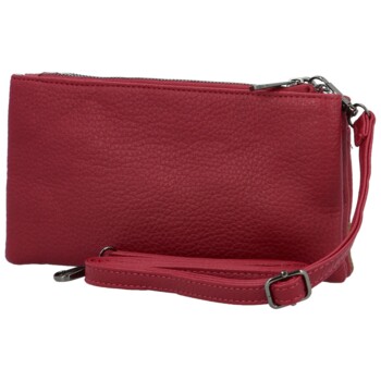 Dámska crossbody kabelka tmavočervená - MaxFly Kandes