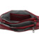 Dámska crossbody kabelka tmavočervená - MaxFly Kandes