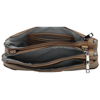 Dámska crossbody kabelka béžová - MaxFly Kandes