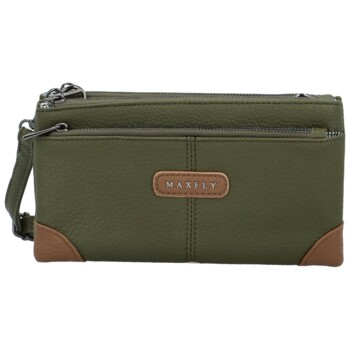 Dámska crossbody kabelka tmavozelená - MaxFly Kandes