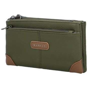 Dámska crossbody kabelka tmavozelená - MaxFly Kandes