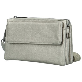 Dámska crossbody kabelka strieborná - MaxFly Chantals new