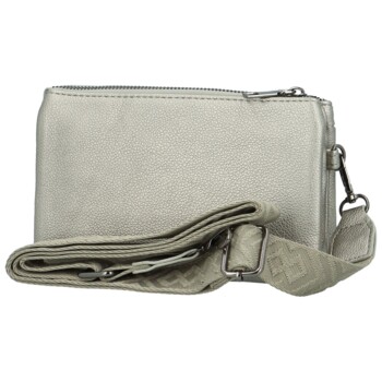 Dámska crossbody kabelka strieborná - MaxFly Chantals new