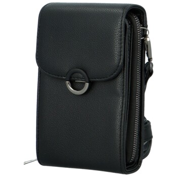 Dámska crossbody kabelka čierna - Firenze Aristea