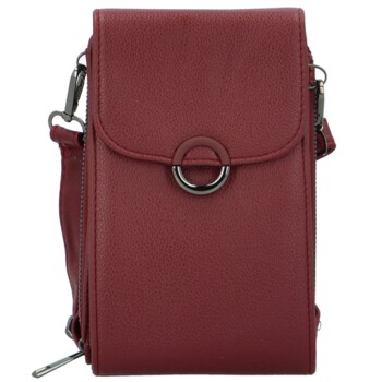 Dámska crossbody kabelka vínová - Firenze Aristea
