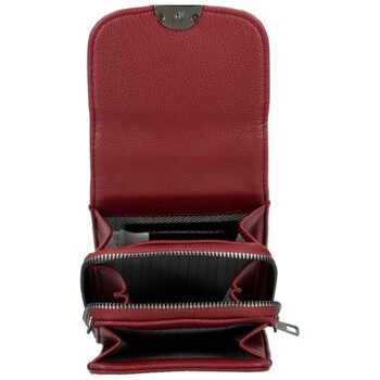 Dámska crossbody kabelka vínová - Firenze Aristea