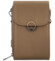 Dámska crossbody kabelka camel - Firenze Aristea