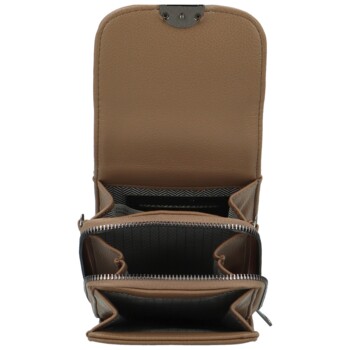 Dámska crossbody kabelka camel - Firenze Aristea