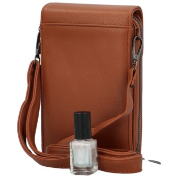Dámska crossbody kabelka hnedá - Firenze Aristea
