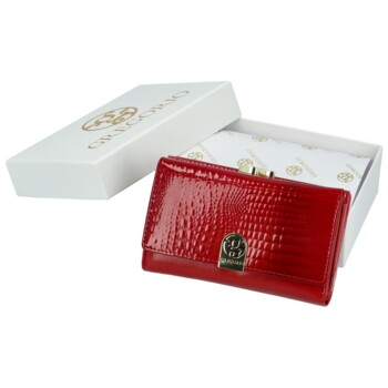 Dámska kožená peňaženka červená - Gregorio Zoja