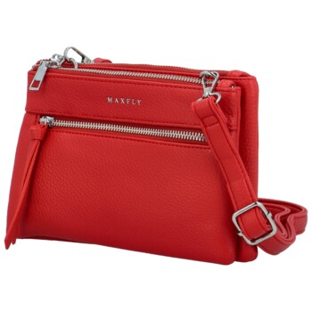 Dámska crossbody kabelka červená - MaxFly Fidelia