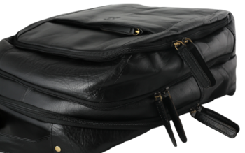 Pánsky kožený batoh čierny - Wild Abdon