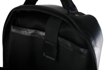 Pánsky kožený batoh čierny - Wild Abdon