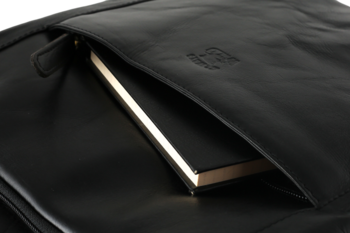 Pánsky kožený batoh čierny - Wild Abdon