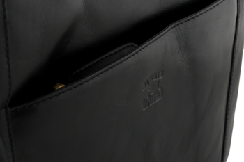 Pánsky kožený batoh čierny - Wild Abdon