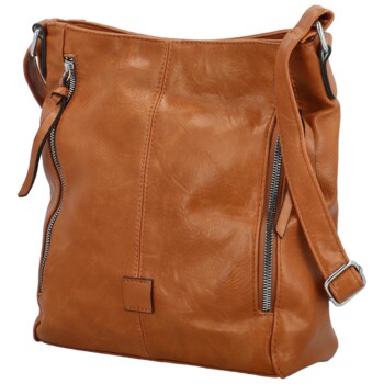 Dámska crossbody kabelka hnedá - Firenze Jolie