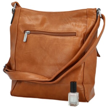 Dámska crossbody kabelka hnedá - Firenze Jolie