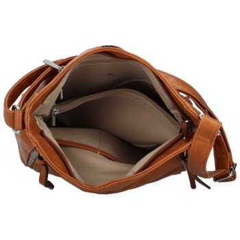 Dámska crossbody kabelka hnedá - Firenze Jolie