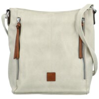 Dámska crossbody kabelka krémová - Firenze Jolie