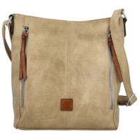 Dámska crossbody kabelka khaki - Firenze Jolie