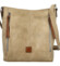 Dámska crossbody kabelka khaki - Firenze Jolie
