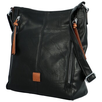 Dámska crossbody kabelka čierna - Firenze Jolie