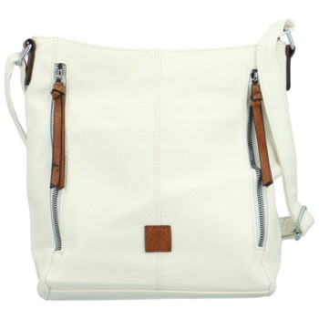 Dámska crossbody kabelka biela - Firenze Jolie