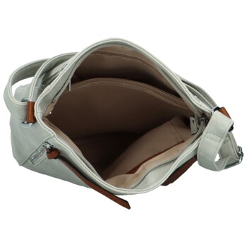 Dámska crossbody kabelka šedá - Firenze Jolie