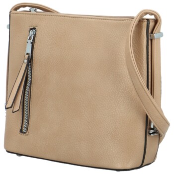 Dámska crossbody kabelka béžová - Firenze Rufina