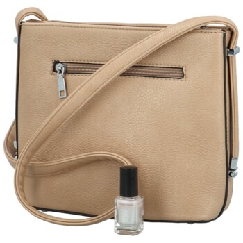 Dámska crossbody kabelka béžová - Firenze Rufina