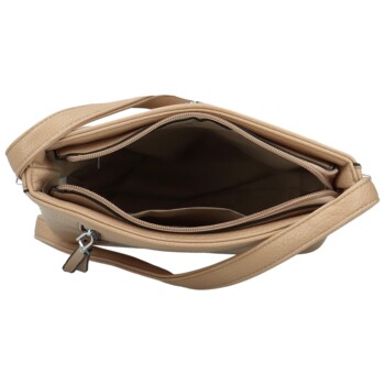 Dámska crossbody kabelka béžová - Firenze Rufina