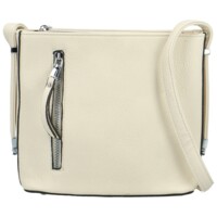 Dámska crossbody kabelka krémová - Firenze Rufina