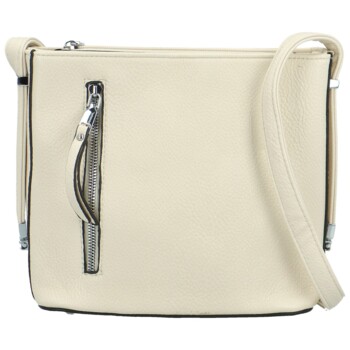 Dámska crossbody kabelka krémová - Firenze Rufina