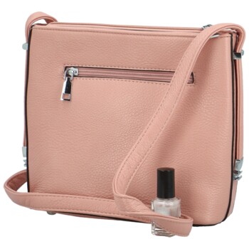 Dámska crossbody kabelka ružová - Firenze Rufina