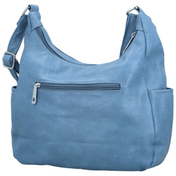 Dámska crossbody kabelka džínsovo modrá - Firenze Fresia