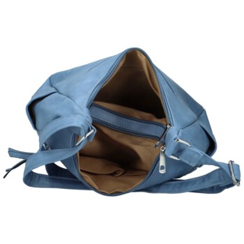Dámska crossbody kabelka džínsovo modrá - Firenze Fresia