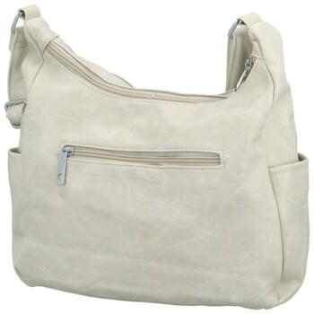 Dámska crossbody kabelka krémová - Firenze Fresia