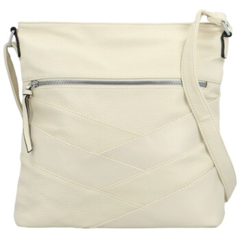 Dámska crossbody kabelka krémová - Firenze Rune
