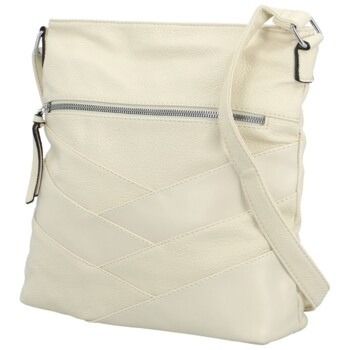 Dámska crossbody kabelka krémová - Firenze Rune