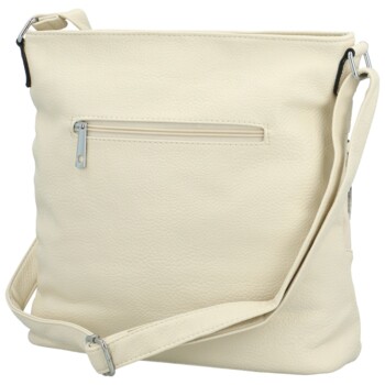 Dámska crossbody kabelka krémová - Firenze Rune
