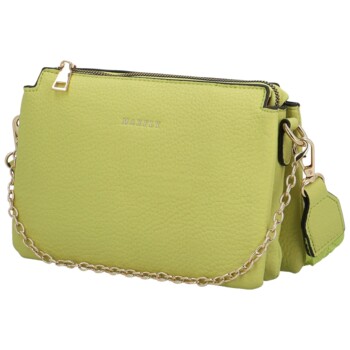 Dámska crossbody kabelka žltozelená - MaxFly Fjodos new