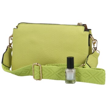 Dámska crossbody kabelka žltozelená - MaxFly Fjodos new