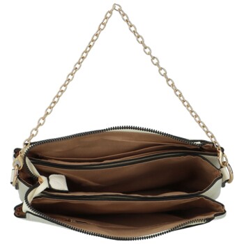 Dámska crossbody kabelka krémová - MaxFly Fjodos