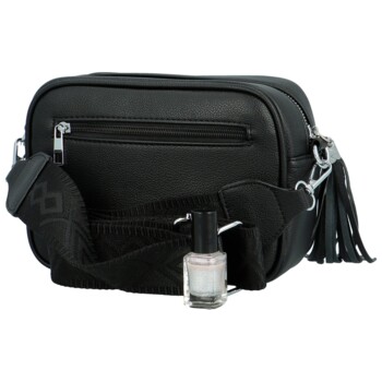 Dámska crossbody kabelka čierna - MaxFly Qeuline new