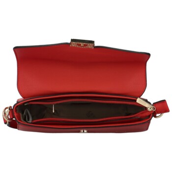 Dámska kabelka na rameno červená - Coveri Chara