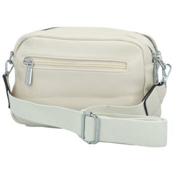 Dámska crossbody kabelka krémová - Coveri Bricky new