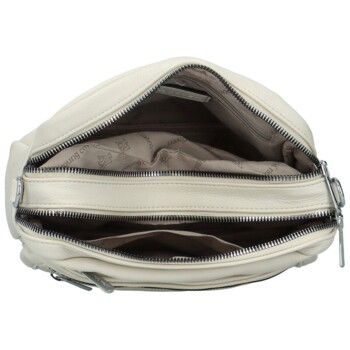 Dámska crossbody kabelka krémová - Coveri Bricky new